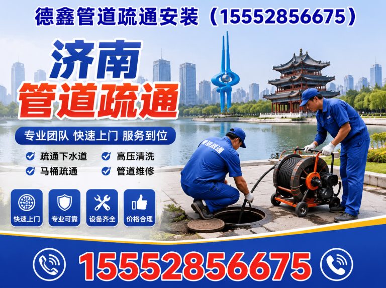 历城区管道维修展示图